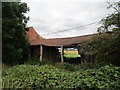 Old farm buildings, Coddington Road