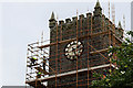 C2502 : Scaffolding, Raphoe Cathedral by Kenneth  Allen