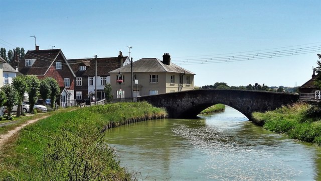 Bridge carrying The Street over the River Adur