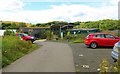 Earthship Fife car park