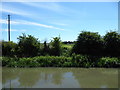 Part of the Avon & Kennet Canal and fields beyond, at Devizes