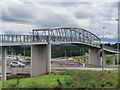 Cycle/Pedestrian Bridge at Junction 5 on the M74