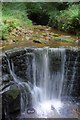 Attractive waterfall in Jumble hole clough.