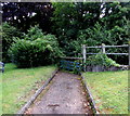 Dead-end path in Whitchurch, Herefordshire