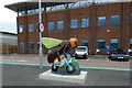 SJ7996 : Bee-sy Rider at Trafford Park by Gerald England