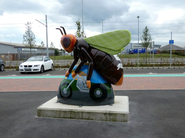 Bee-sy Rider at Trafford Park