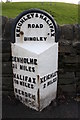 Milestone on SE side of Halifax Road (A629) in Bocking