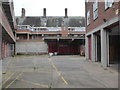 SO8454 : Abandoned fire station, Worcester by Chris Allen