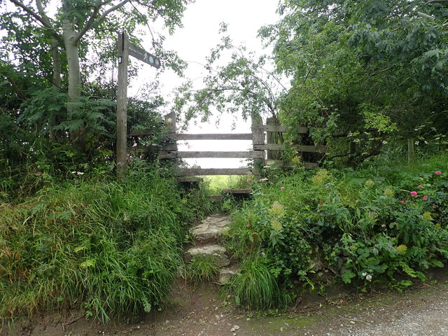 Offa's Dyke Path signpost
