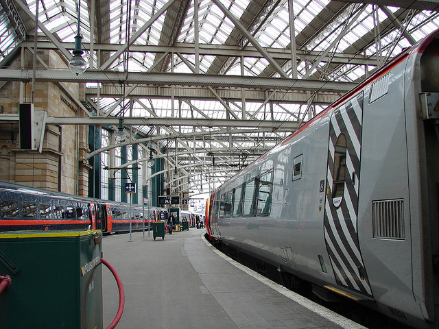 Platform 2 at Glasgow Central