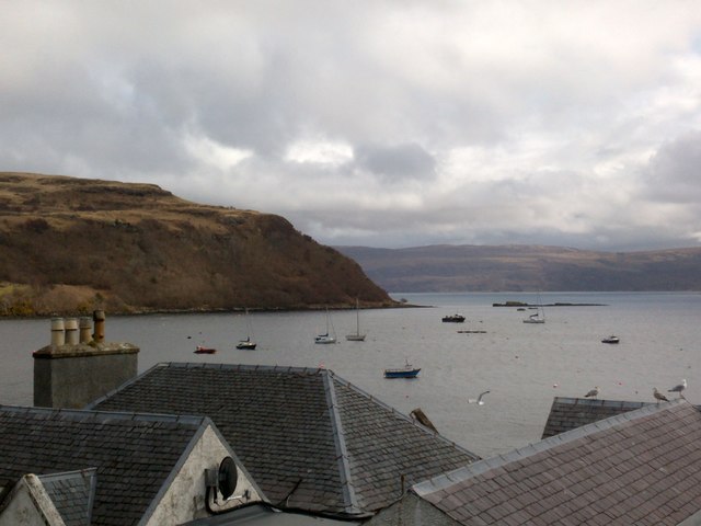 Sgeir Mhòr, viewed from Portree
