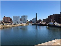 SJ3389 : Canning Half-Tide Dock, Liverpool by Philip Cornwall