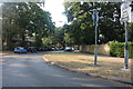 Hornbeam Road at the junction of College Heath Road