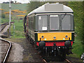 A diesel multiple unit at Corfe