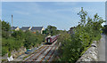 The Wensleydale Railway seen from Harmby Road