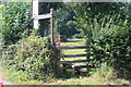 Stile opposite Croes-y-Pant Lane