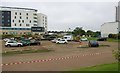 Car park at Victoria Hospital, Kirkcaldy