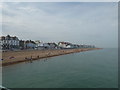 The beach and seafront at Deal