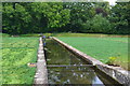 Channel through watercress beds, Broad Chalke