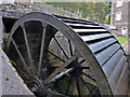 NS8842 : New Lanark - waterwheel by Chris Allen