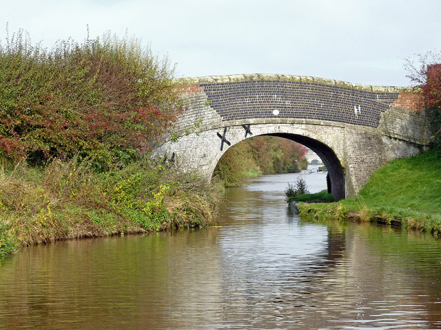 Coole Lane Bridge near Hack Green in... © Roger Kidd :: Geograph ...