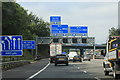NS6961 : A74(M) motorway northbound by Andrew Abbott