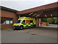 SK9871 : Ambulance outside the Emergency Department by DS Pugh