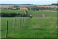 Field fence, looking toward Down Dairy