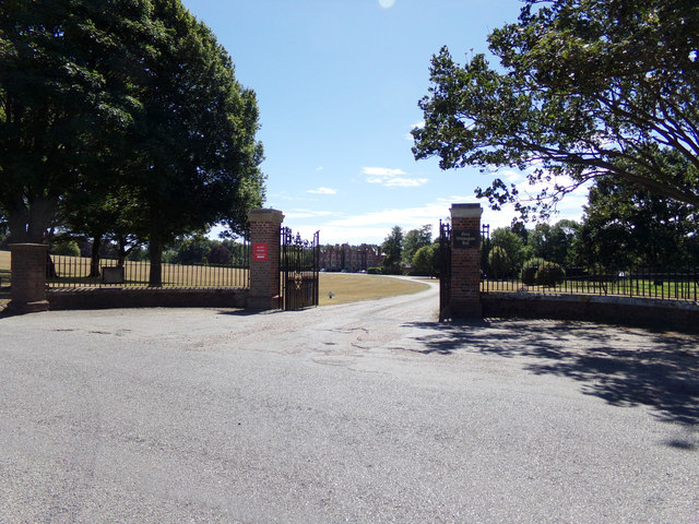 Entrance of Great Witchingham Hall