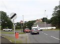 View across the A50 between Tollymore Road and Church Hill