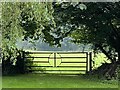 Churchyard boundary gate