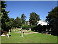 Wonastow, churchyard and Court