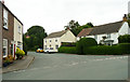 Looking across the crossroads at Kirkby