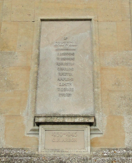 Eriswell War memorial on the Elveden... © Adrian S Pye :: Geograph ...