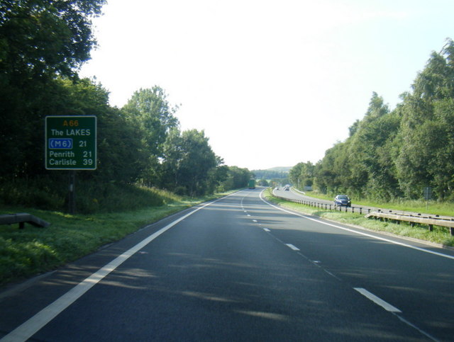 A66 Brough by-pass under Musgrave Lane