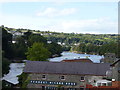 Looking down the River Teifi from Castle Green, Cardigan