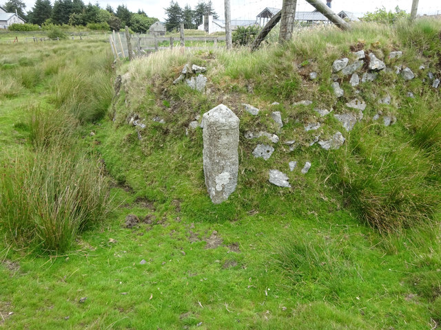 Plymouth Water Works Boundary Stone