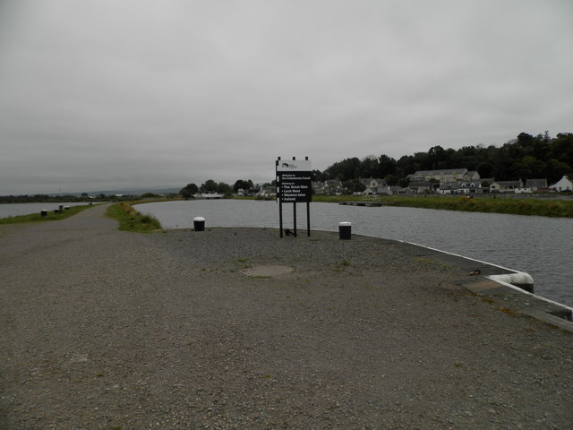 Entrance to the Caledonian Canal