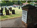 St James, Barton-under-Needwood: churchyard (i)