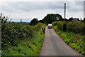 Walkers along Ballycairn Road