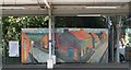 TQ8385 : Leigh-on-Sea Station : mural by Jim Osley