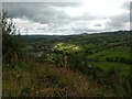 Looking down on Penmachno