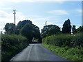 Wybunbury Lane near electricity sub-station