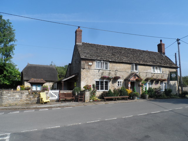 The White Horse pub, Hinton St Mary