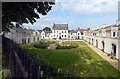 Berwick Almshouses seen from the town wall, Berwick