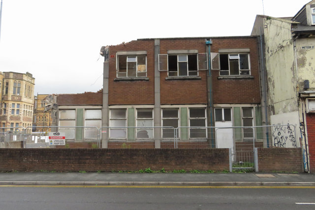 Demolition of the former Longcross House... © Gareth James :: Geograph ...