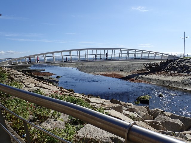 The Shimna Estuary Footbridge