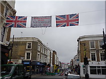 TQ2481 : Portobello Road at the junction with Lancaster Road by Robin Sones