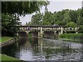 SP2053 : Lucy's Mill Bridge over the River Avon by Steve Daniels
