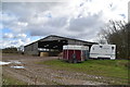 Corrugated iron barn